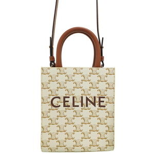 Celine Triomphe Canvas Vertical Cabas Bag